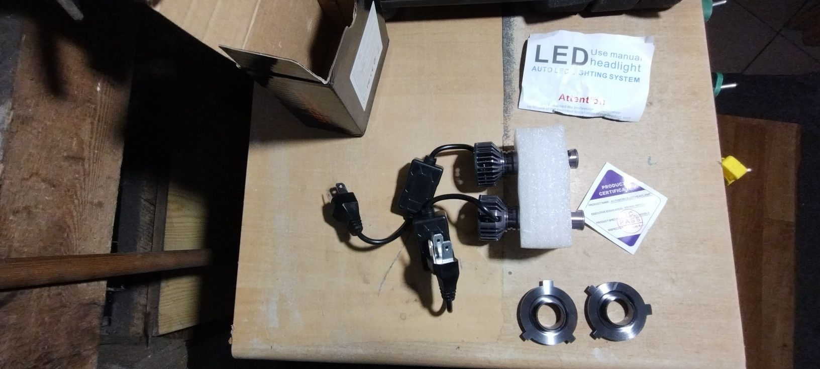 H4 LED 6000K 26 000lm 160W 2szt