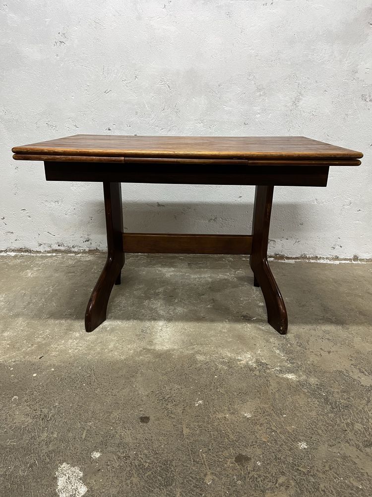 Stary drewniany Stół rozkładany