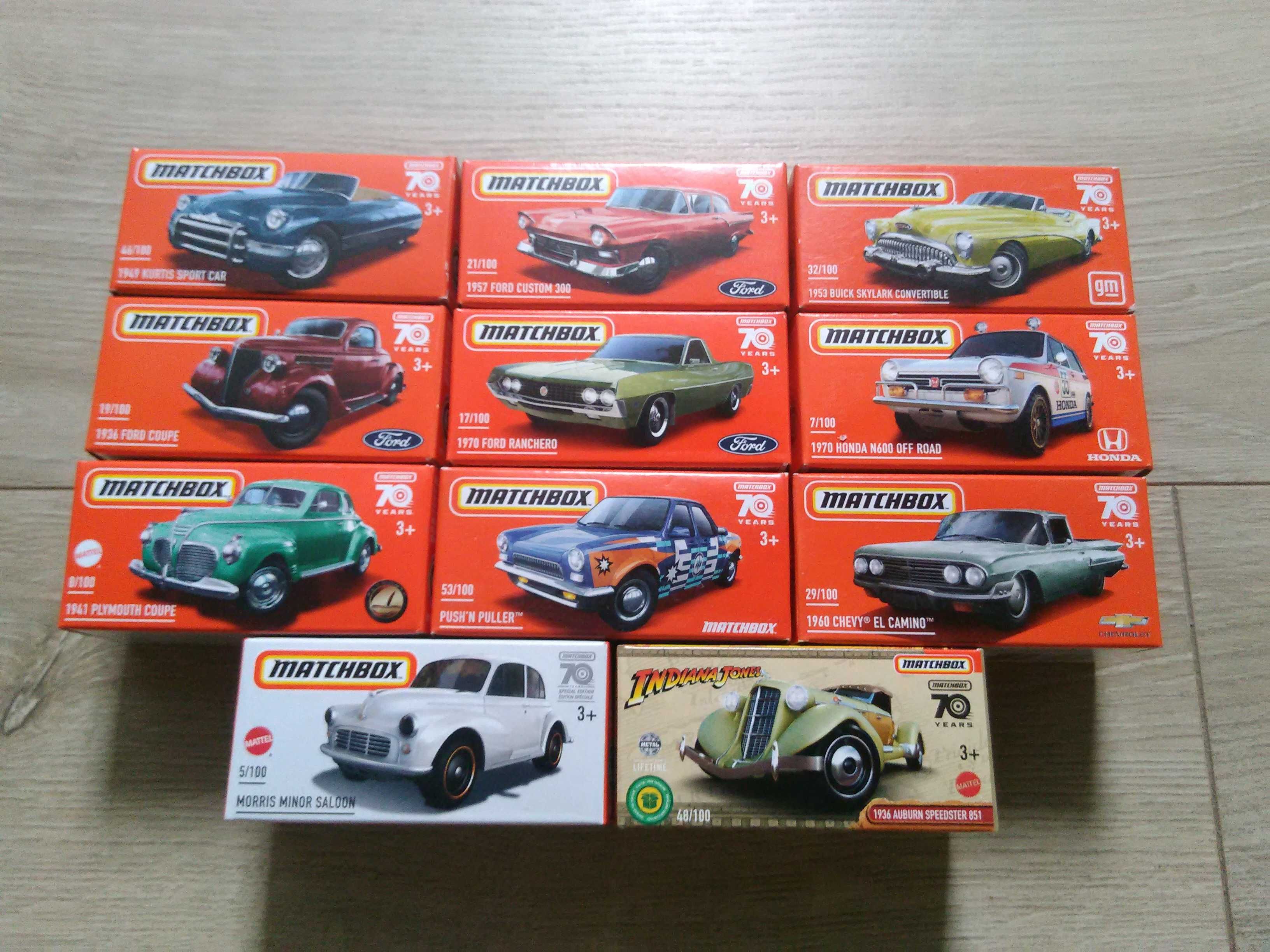 NOWE modele MATCHBOX w kartonikach samochód auto unikat