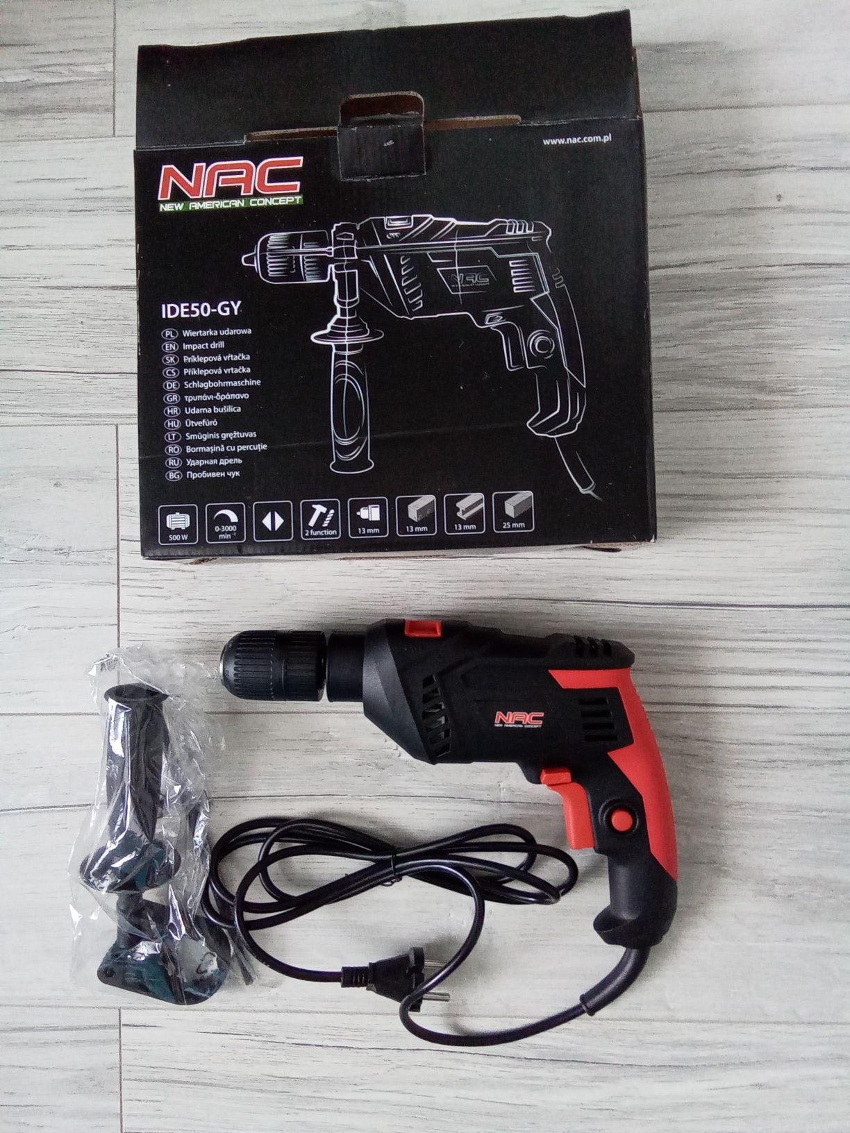 Wiertarka NAC IDE50-GY