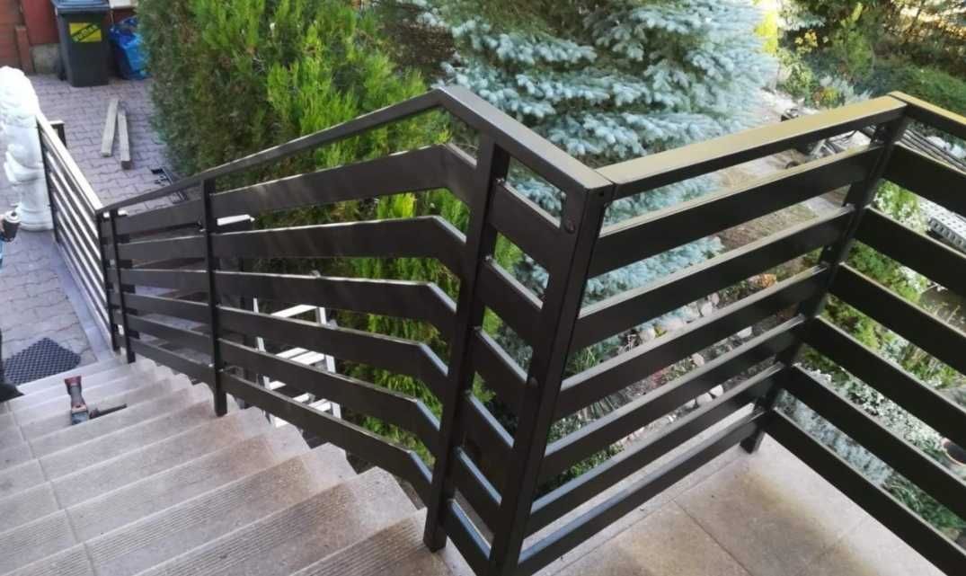 Balustrady wewnętrzne, zewnętrzne. Schody ! Spawanie !