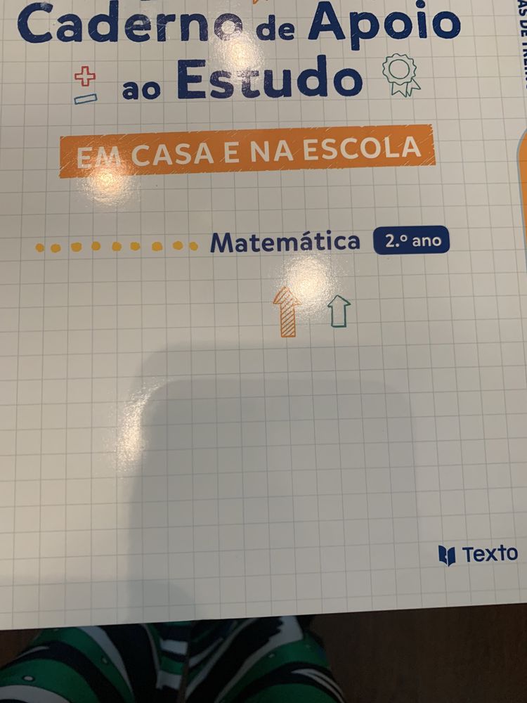 Cadernos de avaliação e de apoio de matemática e português do 2 ano