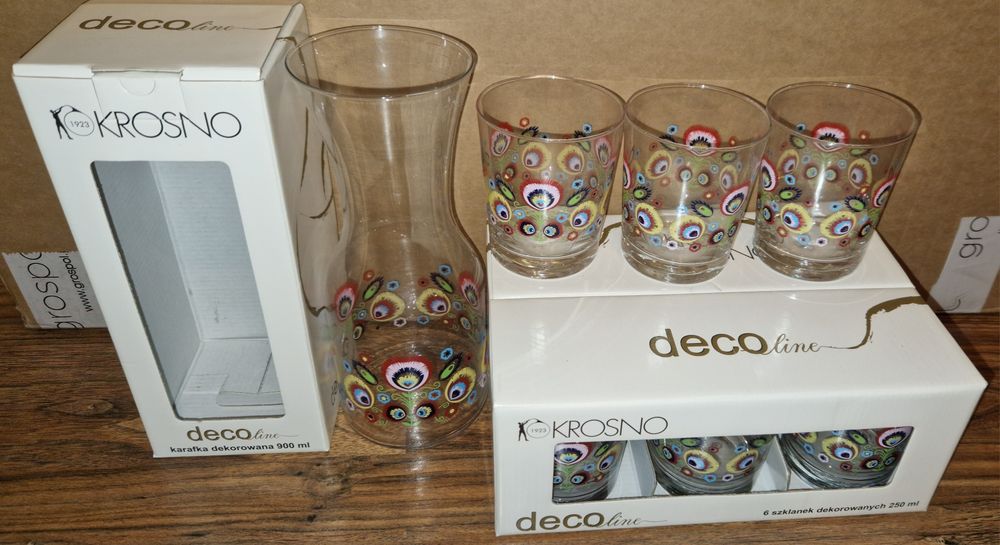 Karafka i 6 szklanek