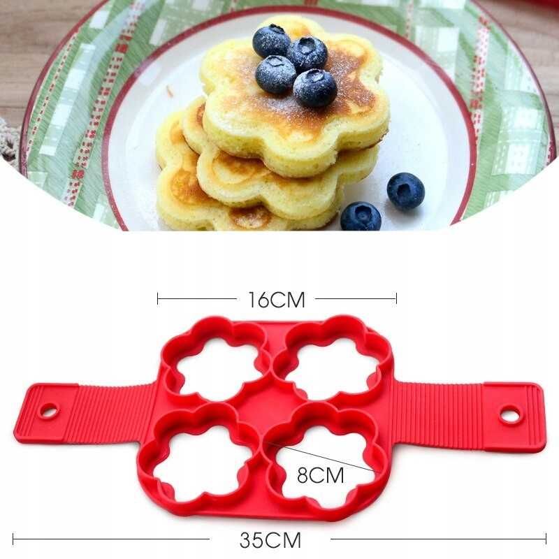 Forma silikonowa do pancake'ów naleśników jajek omletów Foremka