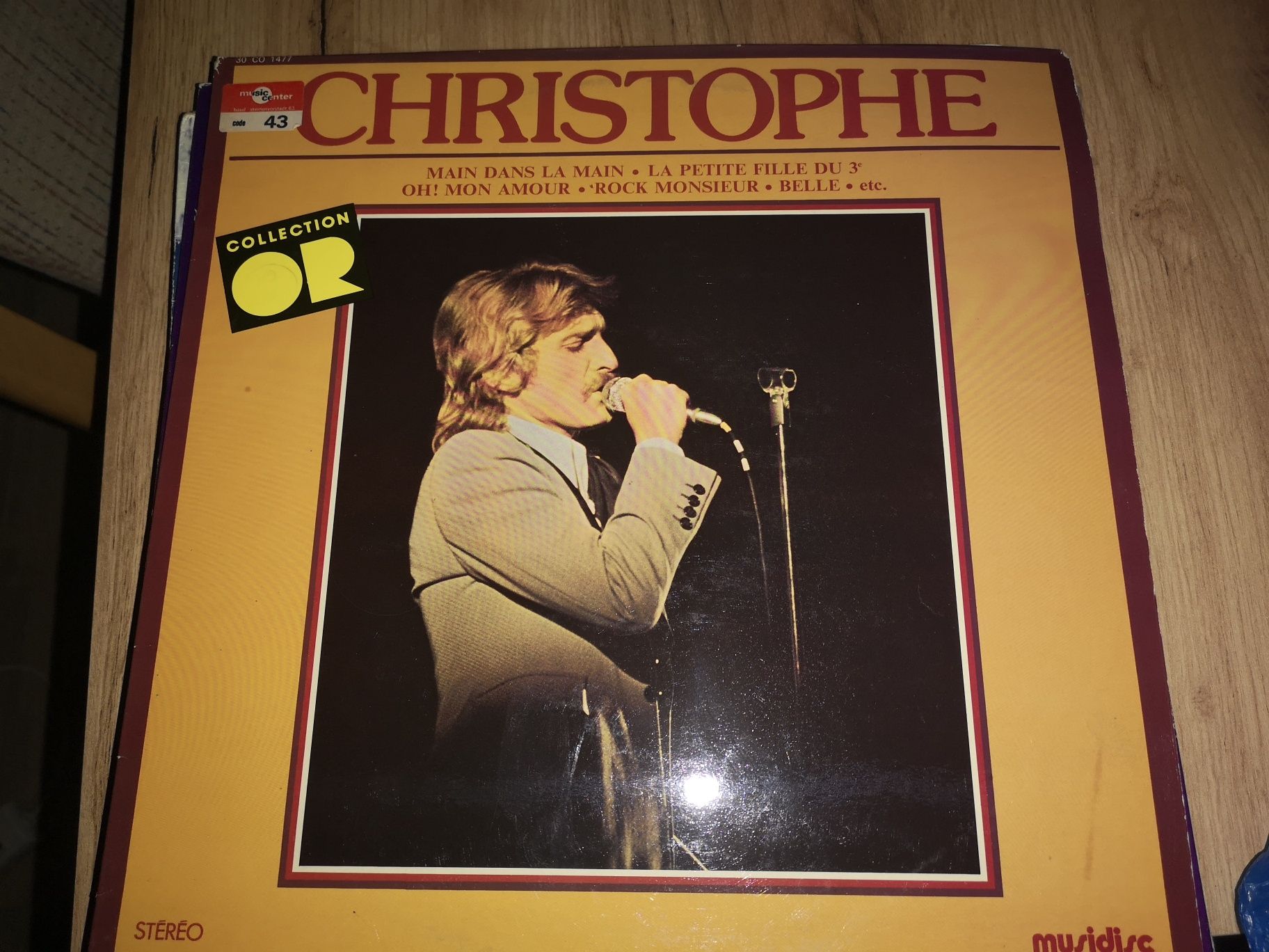 christophe collection or płyta vinylowa