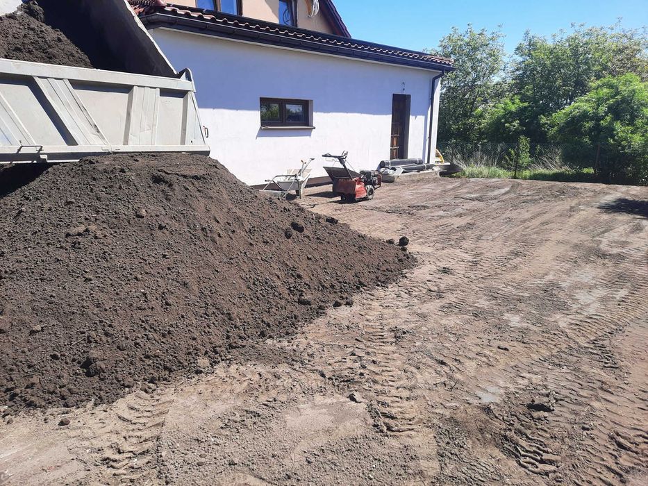 Wywóz Ziemi, Wywóz Gruzu Załadunek i Transport Równanie Terenu
