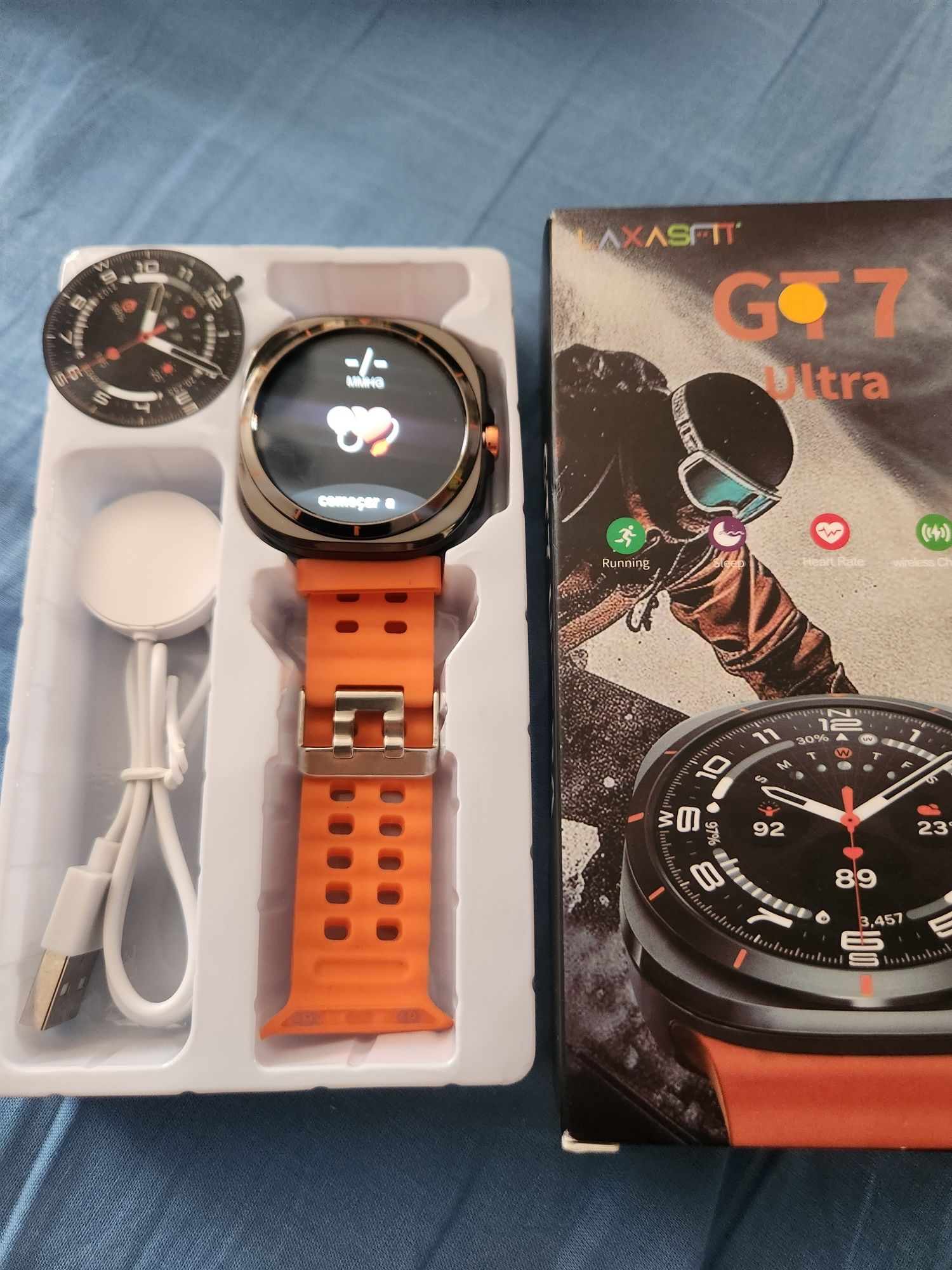 Smartwatch G7 ultra novo
