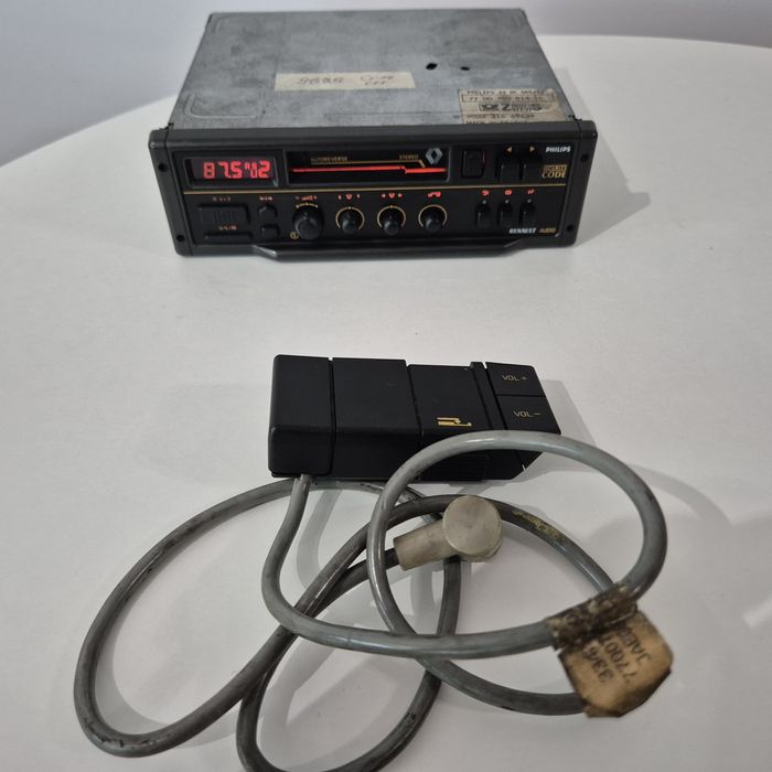 Unikatowe radio Renault Audio Philips + sterowanie joystick !! Legenda