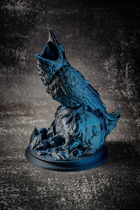 Zmiennobarwna Wieża do Kości Kruczy Wieszcz Zgodna z DnD Pathfinder