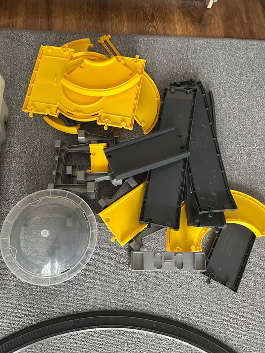 Duży zestaw kolejka tory pociąg auta