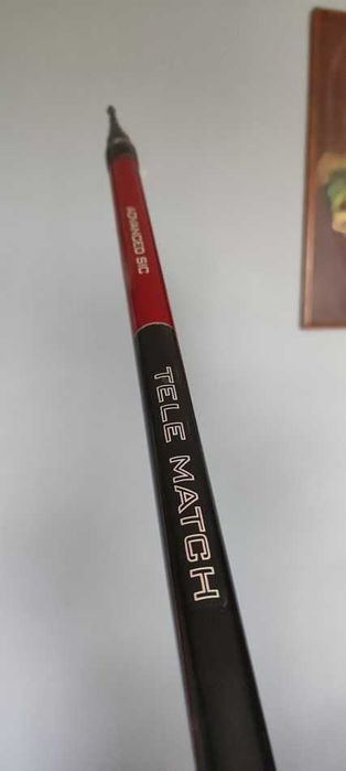 wyjątkowa wędka TELE match 3.9m + kołowrotek OKAZJA