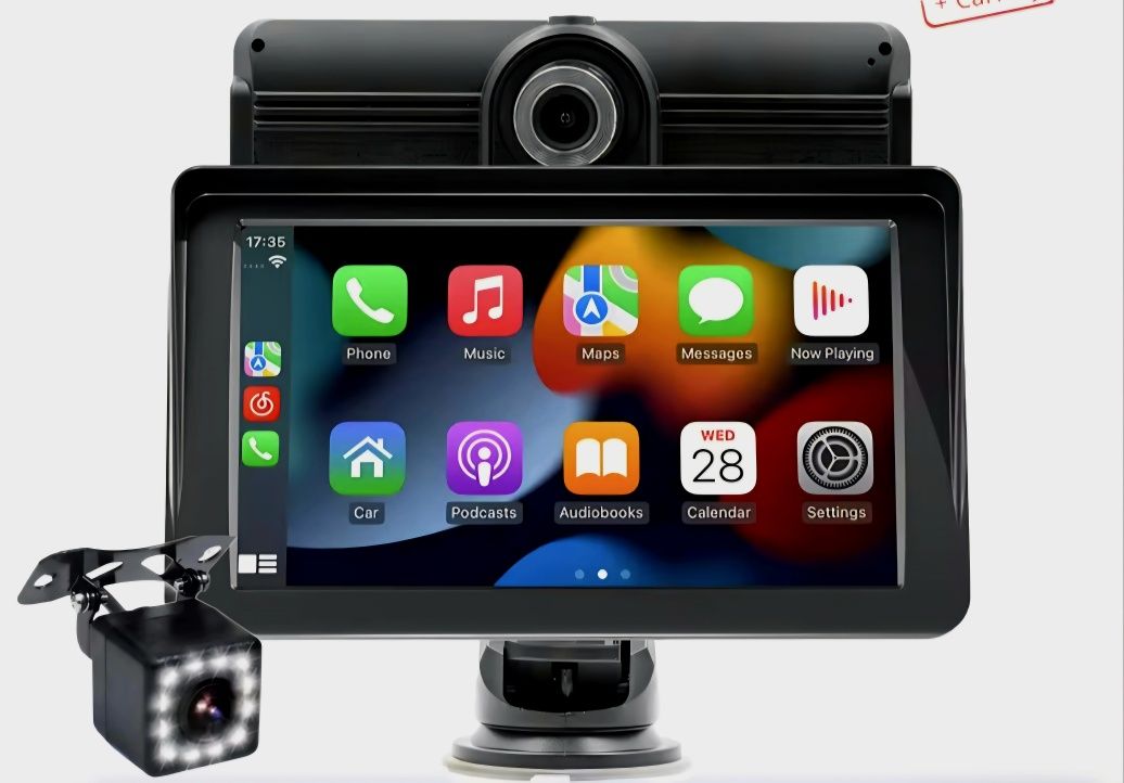 Відеорегістратор Carplay Android Auto +камера
