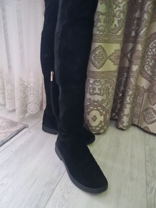 Ботфорти високі чоботи сапоги 37