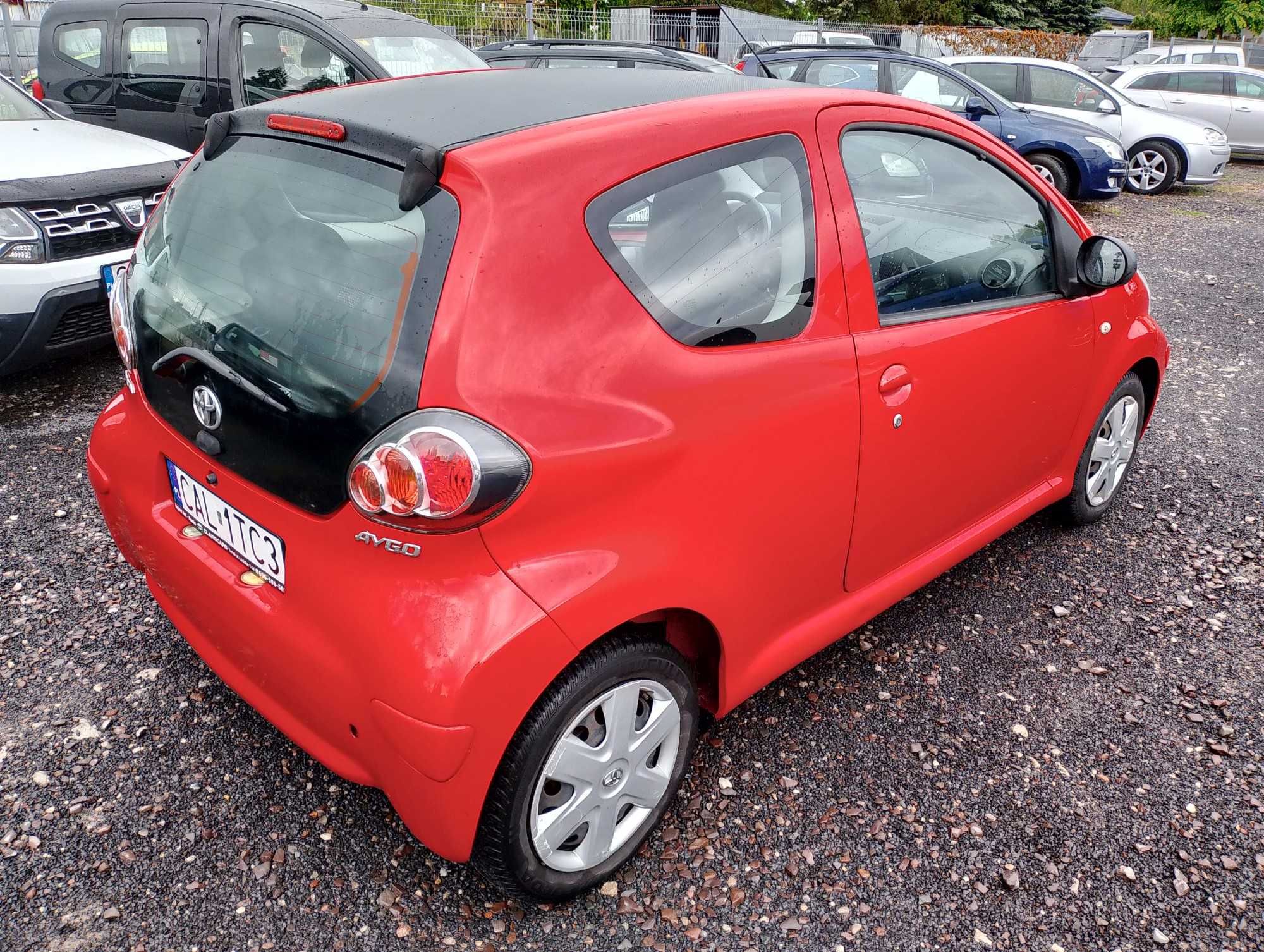 Toyota Aygo 1.0 benzyna 2010 Import z Niemiec już tablice Polskie i OC