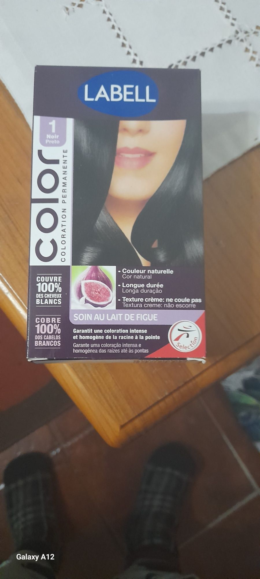 Tinta cabelo cor preta