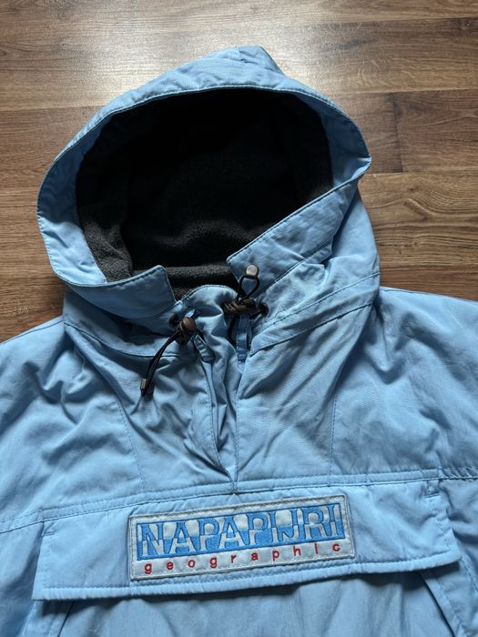блакитна куртка-анорак Napapijri Skidoo