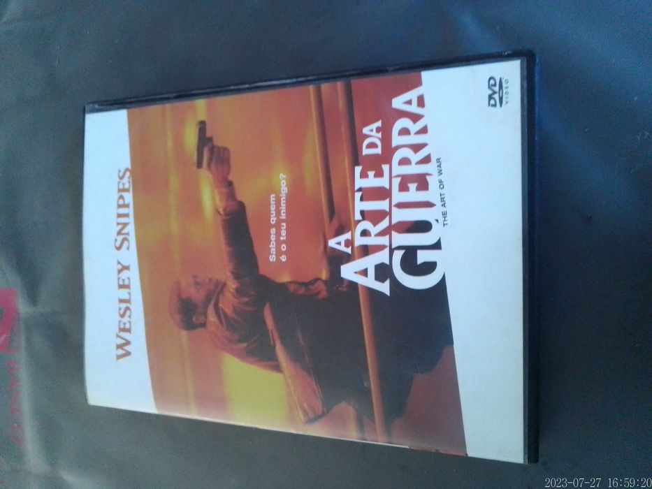 DVD A Arte da Guerra  Filme com Wesley Snipes Donald LEGDS.PORT