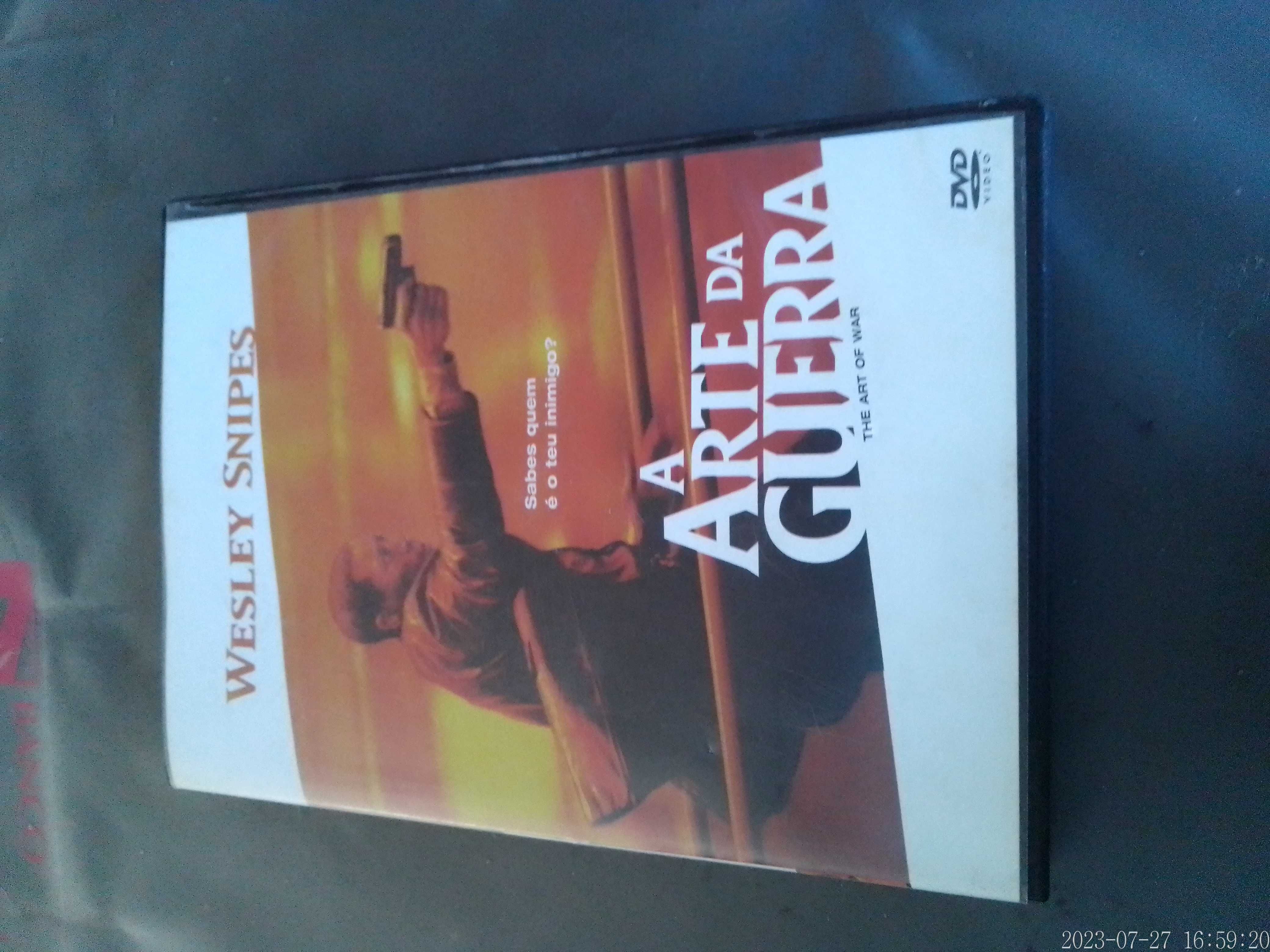 DVD A Arte da Guerra  Filme com Wesley Snipes Donald LEGDS.PORT