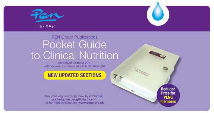 A Pocket Guide To Clinical Nutrition