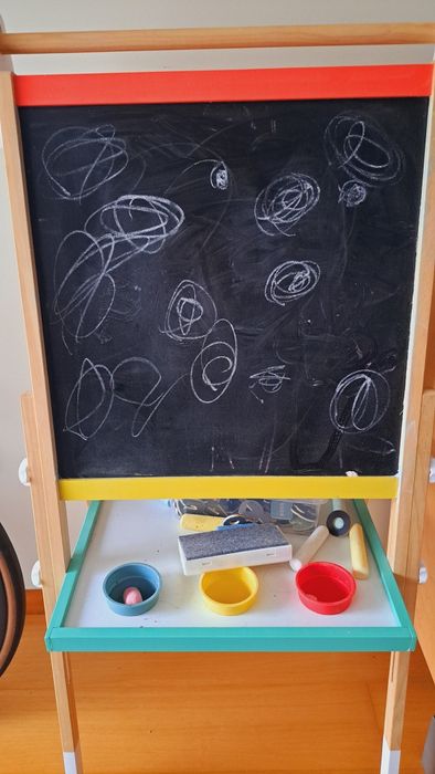 Quadro de iman e de giz