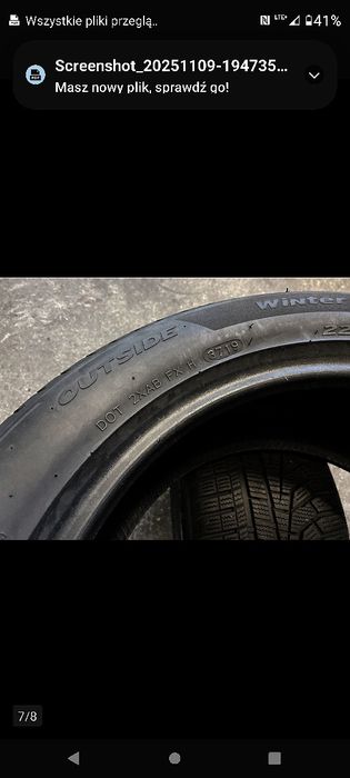 2019r 225/50 R17 98V HANKOOK Winter i*Cept Evo2 W320 M+S Bieżnik~6mm