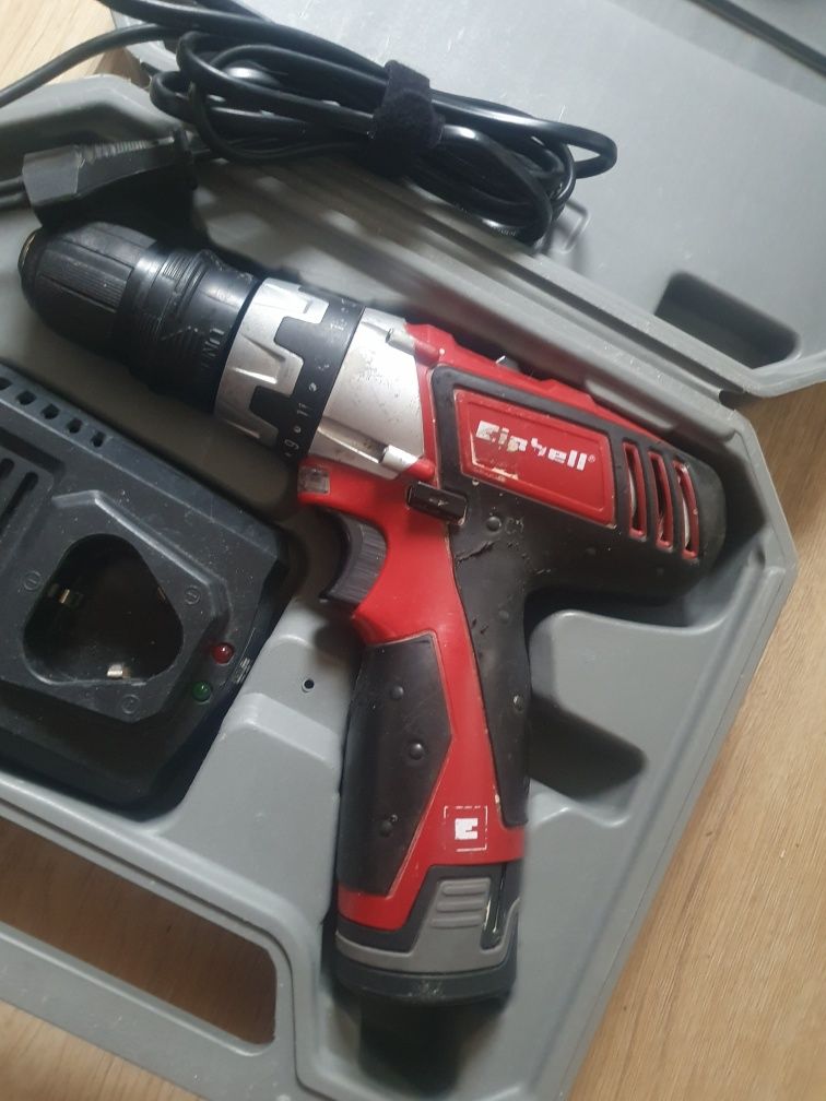 Wkrętarka wkrętarko-wkrętarka wiertarka  einhell 12v