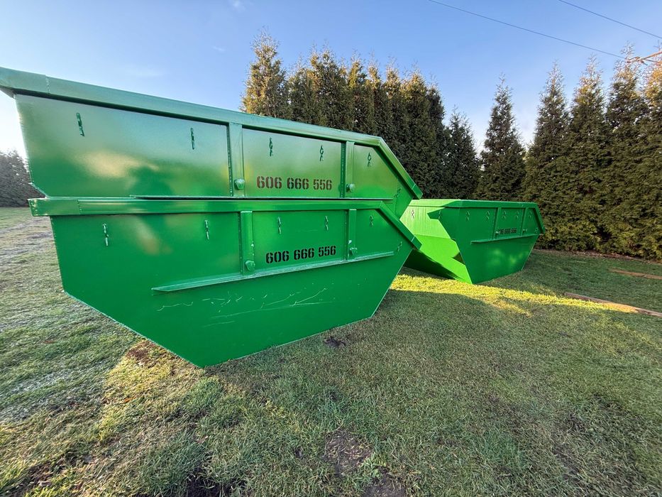 Kontener Śmieci Odpady Budowlane Mieszane Wywóz Gruzu Papy Utylizacja