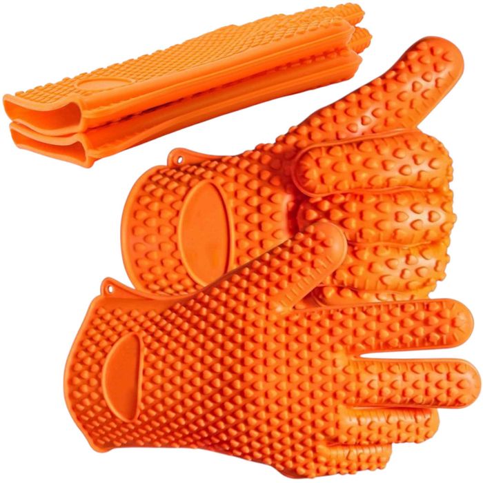 Rękawica silikonowa Żaroodporna Duża łapka kuchenna do garnków grilla