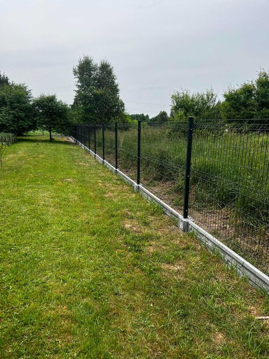 Ogrodzenie panelowe  123/133/153 CM FI4/FI5, KOMPLET, transport montaż