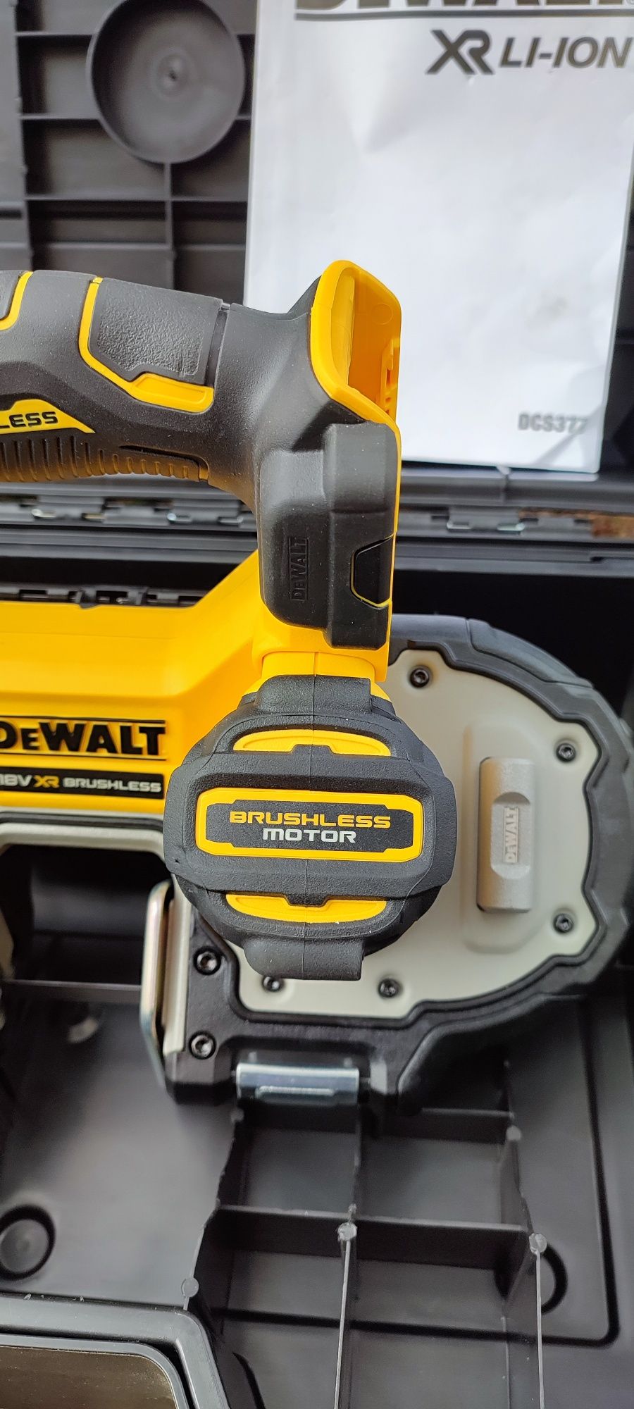 DeWalt DCS 377 пила стрічкова ОРИГІНАЛ з Англії