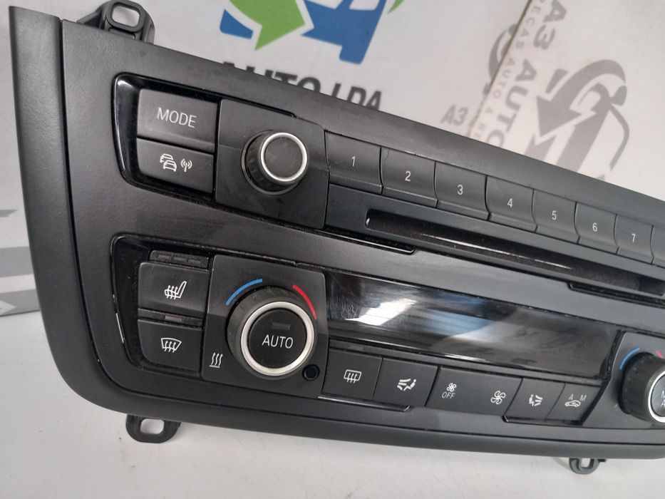 Painel multifunções interruptor rádio CD A/C BMW Serie3 F30