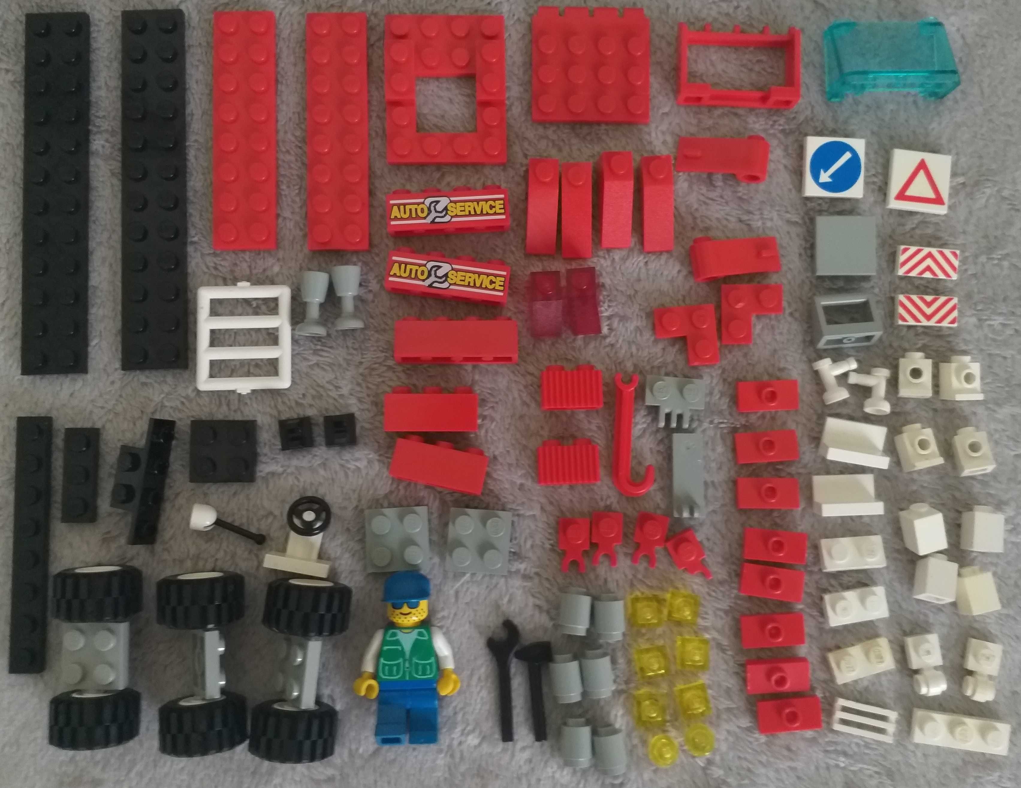 Klocki Lego City Town 6670, Rescue Rig, rok 1993, instrukcja