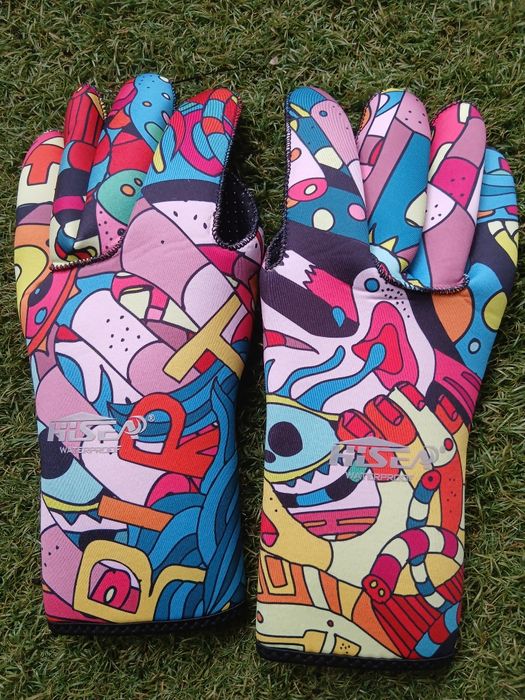 Luvas de caça submarina 3mm XL
