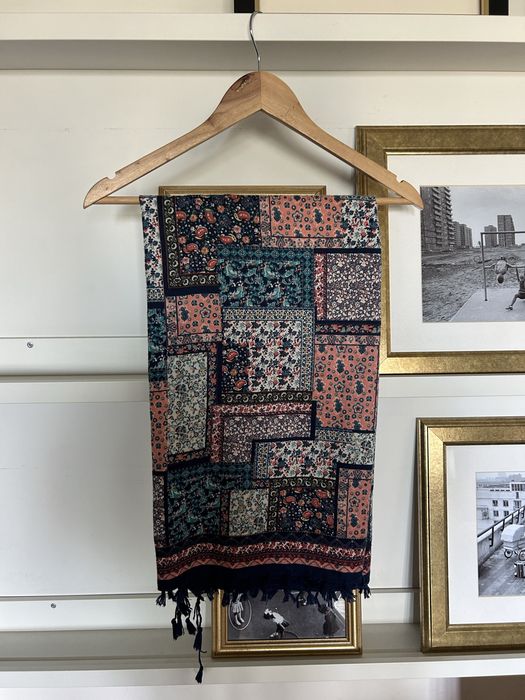 Damska kolorowa chusta boho Szalik damski z wiskozy