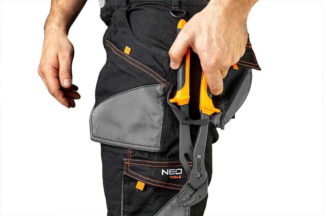 Spodnie robocze NEO HD Slim z paskiem, rozmiar M