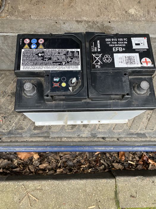 Oryginalny akumulator Varta Audi 70 ah EFB