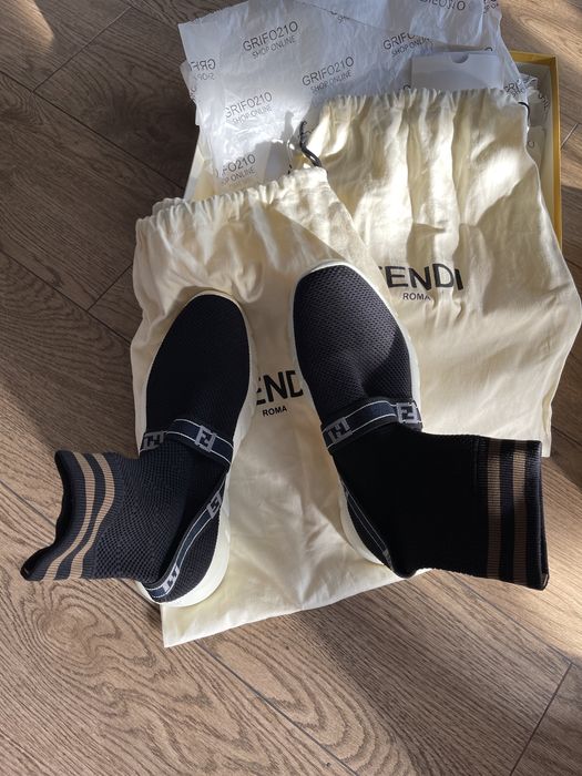 Buty Fendi Skarpety Socks Nowe