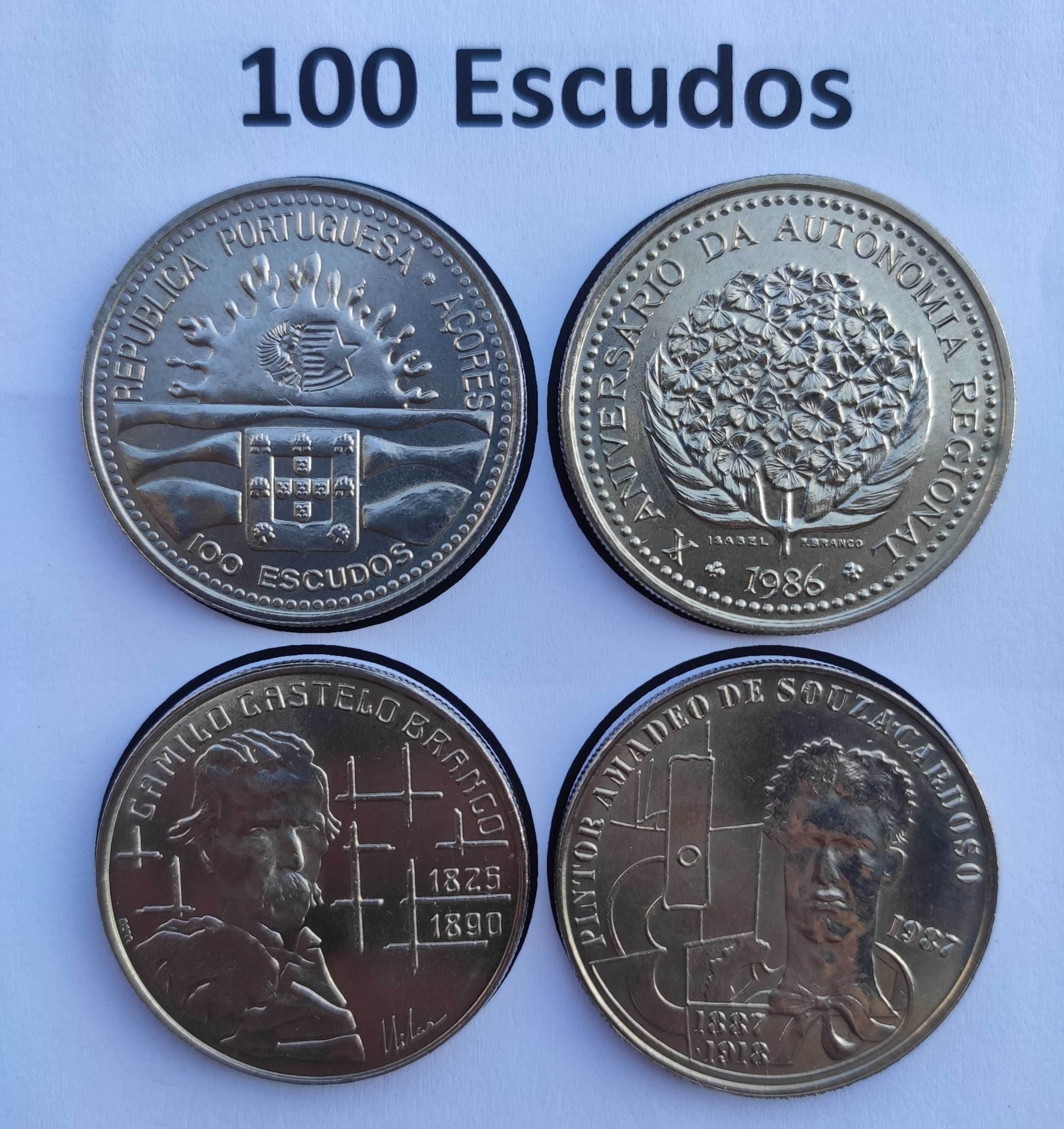 4 moedas de 100 Escudos – Várias (nº6)