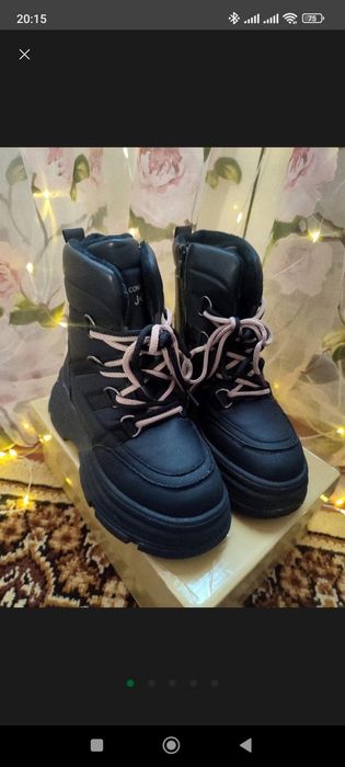 Зимние ботинки сапожки 34р
