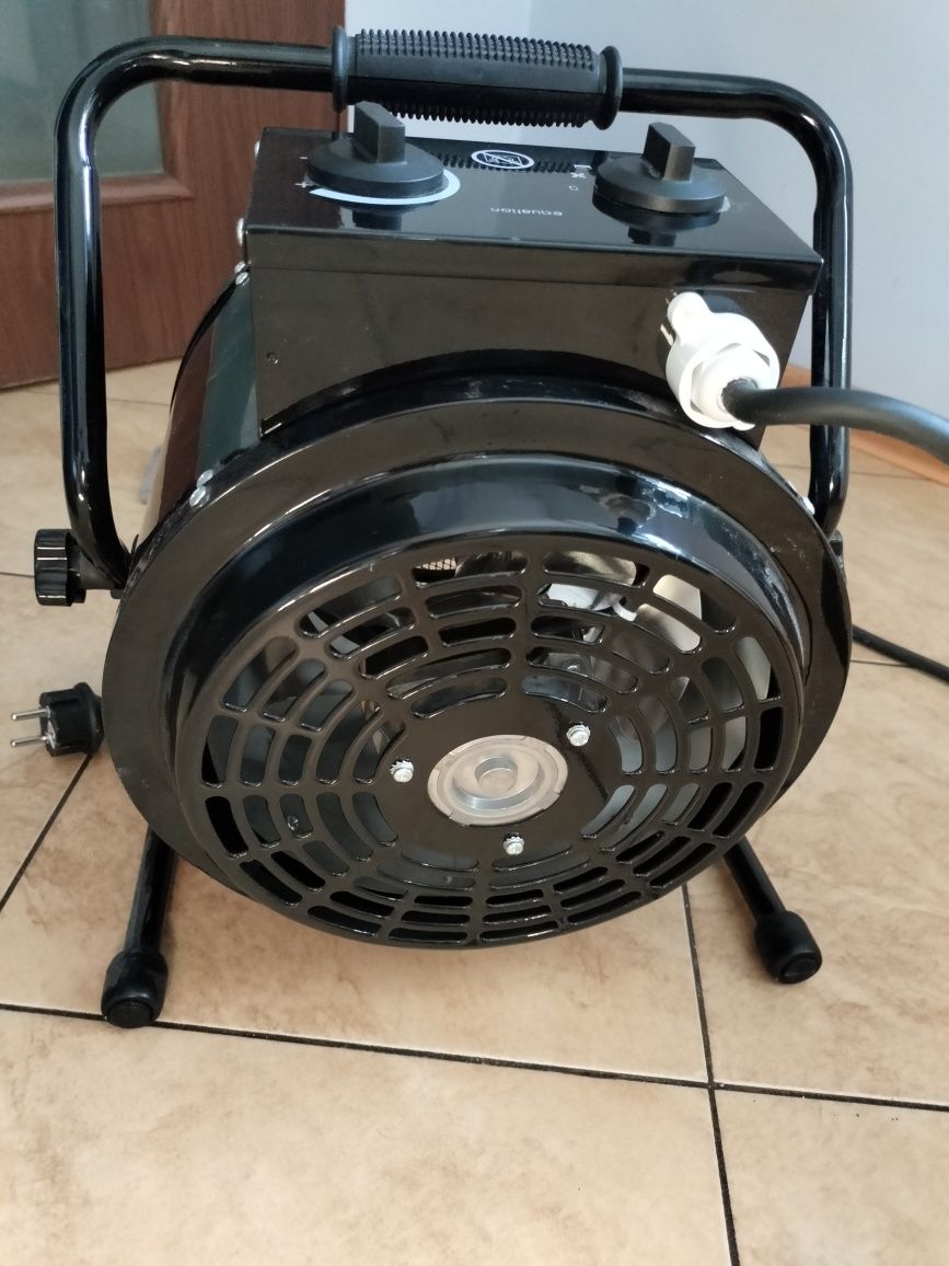 Nagrzewnica elektryczna 3,3kW Czarna EQUATION