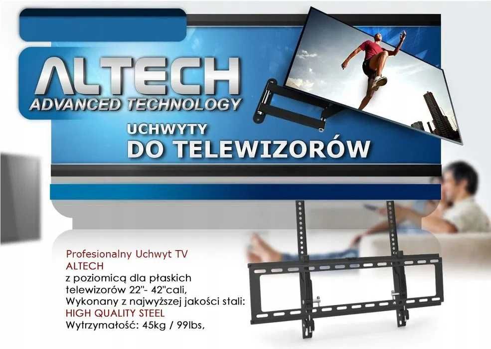 Uchwyt do telewizora Solidny UNIWERSALNY + GRATISY