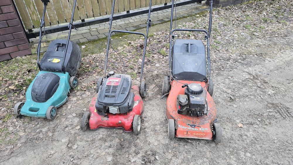 Kosiarki ogrodowe spalinowe/elektryczne