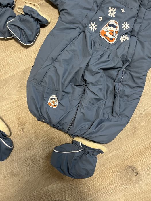 Зимовий дитячий комбінезон