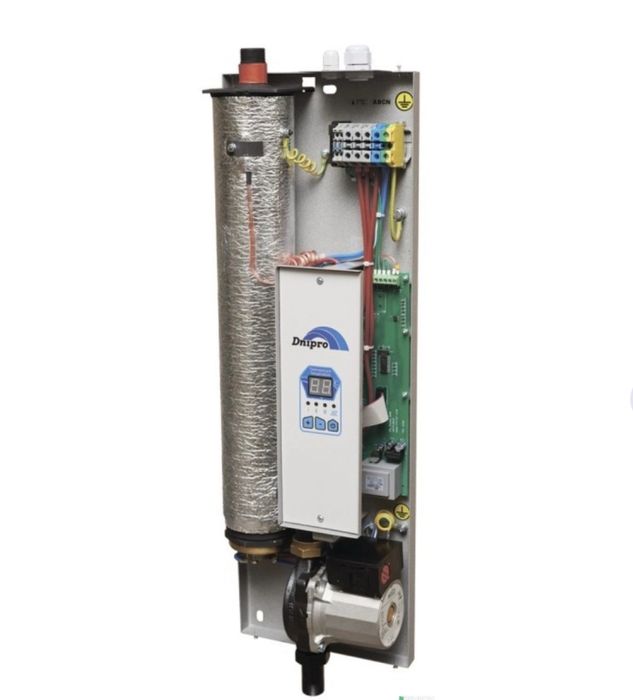 Електричний котел Dnipro Міні КЕО-6(220/380) цифровий з насосом IBO