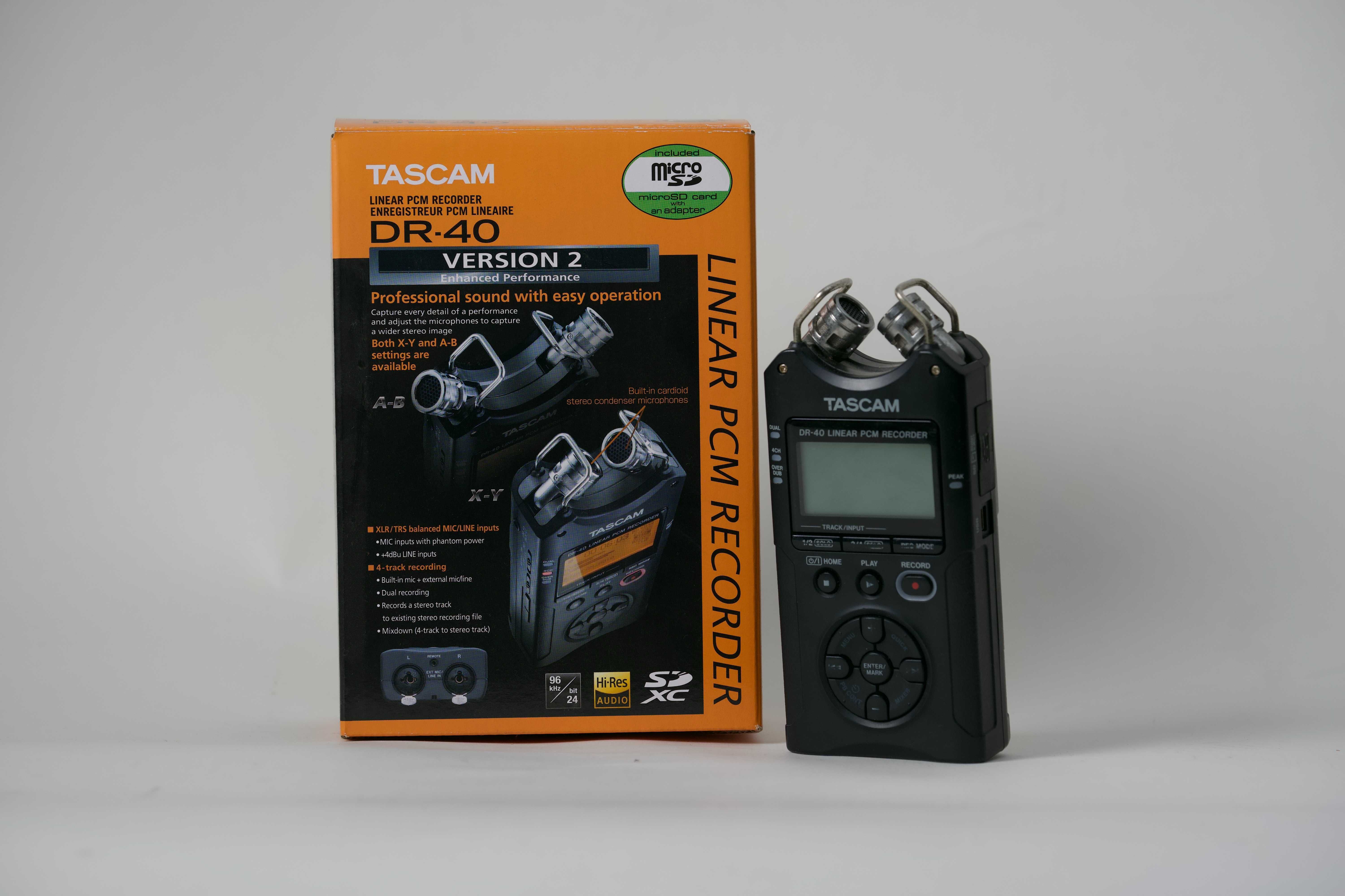Gravador TASCAM DR-40