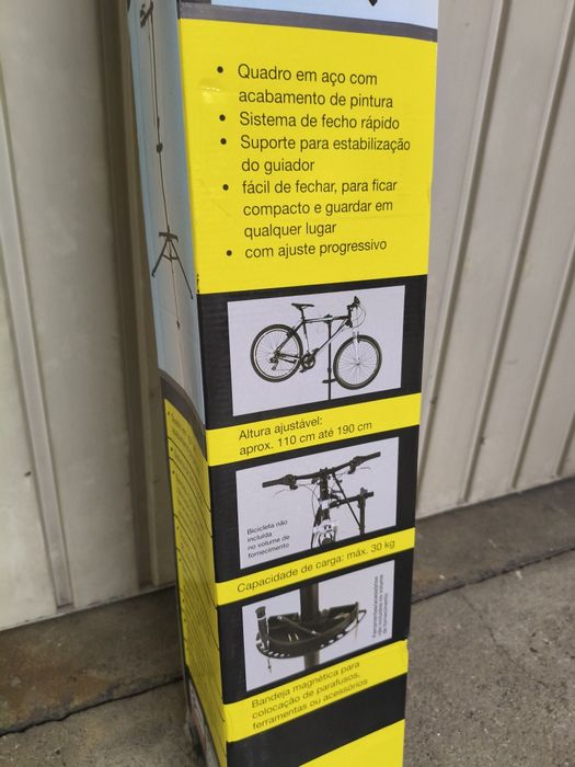 Suporte manutenção bicicletas - Novo