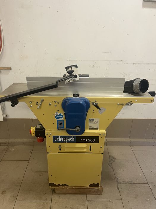 Grubościówka Scheppach strugarka rowniarka 3,4 kw 380v Szczytno