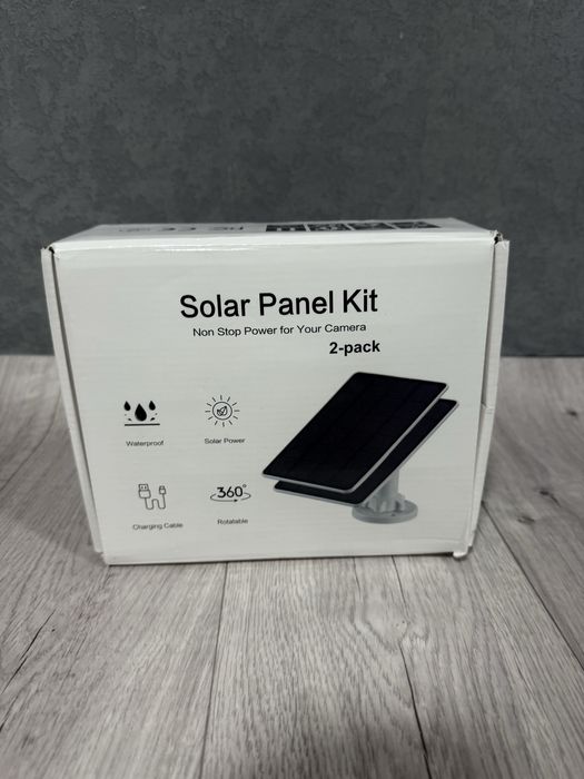 Сонячні панелі для відеокамер