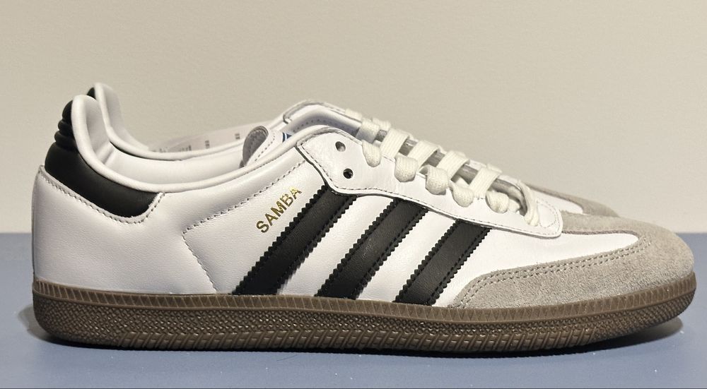 adidas Originals Samba OG sneakersy kolor biały B75806