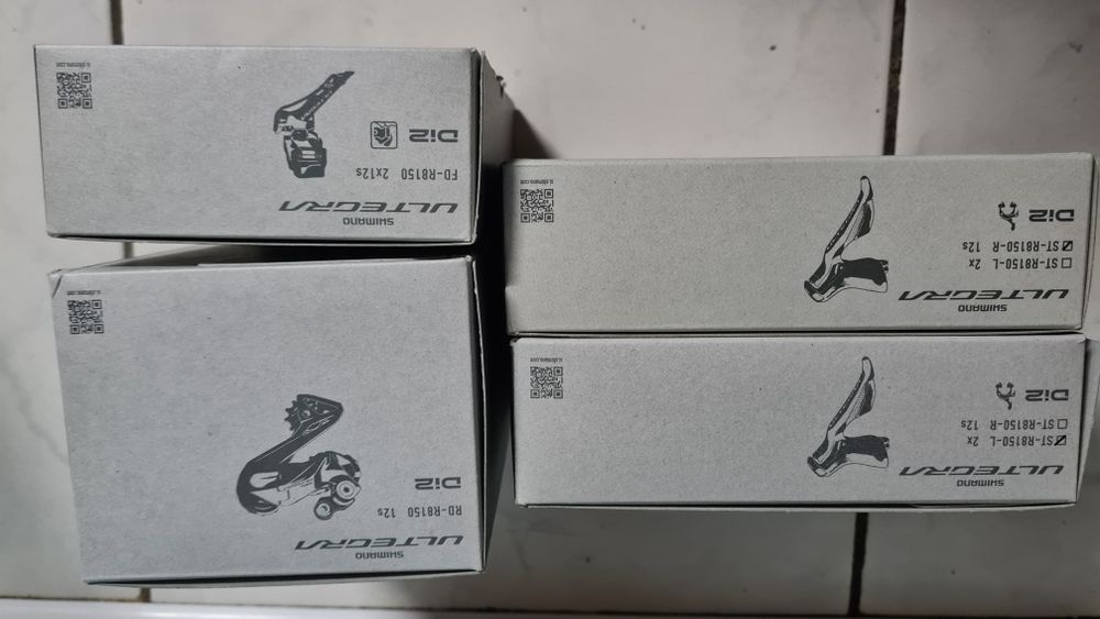 grupa  Shimano ultegra di2 8150  12 rz. Nowa kompletna  pod hamulce sz